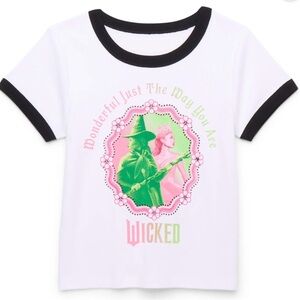 New-Girls ‘Wicked’ graphic tee, size M (7-8)
